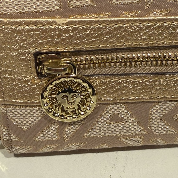 Anne Klein Beige and Gold Wallet - Picture 2 of 6